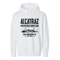 Alcatraz Penitentiary Swim Team Garment-Dyed Fleece Hoodie