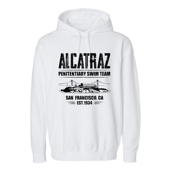 Alcatraz Penitentiary Swim Team Garment-Dyed Fleece Hoodie