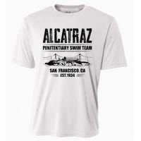 Alcatraz Penitentiary Swim Team Cooling Performance Crew T-Shirt