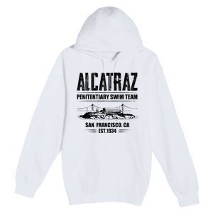 Alcatraz Penitentiary Swim Team Premium Pullover Hoodie