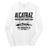 Alcatraz Penitentiary Swim Team Tall Long Sleeve T-Shirt