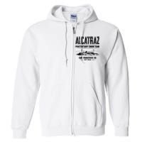 Alcatraz Penitentiary Swim Team Full Zip Hoodie