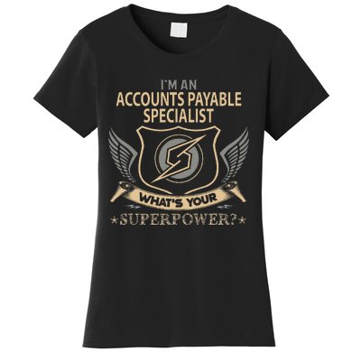 Accounts Payable Specialist Job Women's T-Shirt