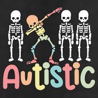 Autistic Pride Skeleton Neurodiversity Autism Proud Autism Awareness Adult Drive Performance Visor