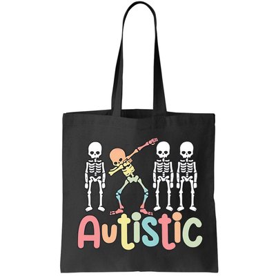 Autistic Pride Skeleton Neurodiversity Autism Proud Autism Awareness Bag