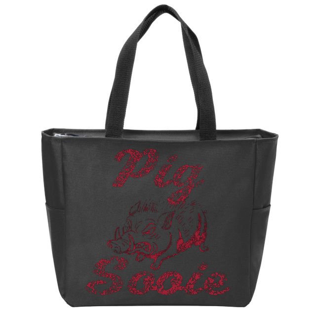 Arkansas (Pig Sooie) Zip Tote Bag