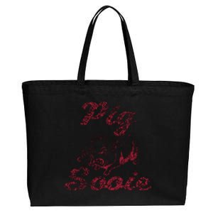 Arkansas (Pig Sooie) Cotton Canvas Jumbo Tote