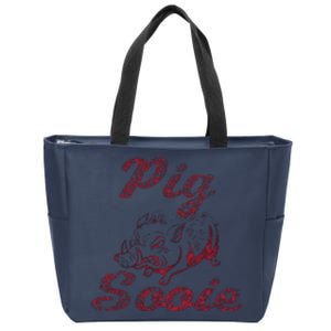 Arkansas (Pig Sooie) Zip Tote Bag