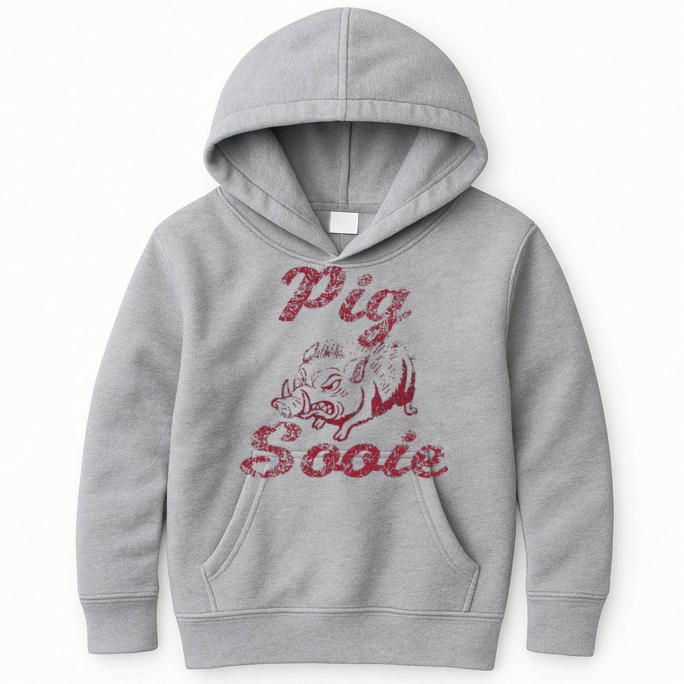 Arkansas (Pig Sooie) Kids Hoodie