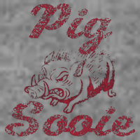 Arkansas (Pig Sooie) Short Acrylic Beanie
