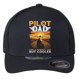 Airplane Pilot Shirts For Men Women Funny Saying Pilot Dad Flexfit Unipanel Trucker Cap