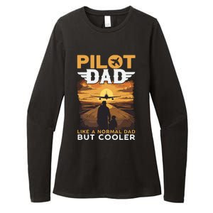 Airplane Pilot Shirts For Men Women Funny Saying Pilot Dad Womens CVC Long Sleeve Shirt