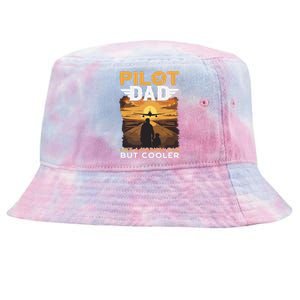 Airplane Pilot Shirts For Men Women Funny Saying Pilot Dad Tie-Dyed Bucket Hat