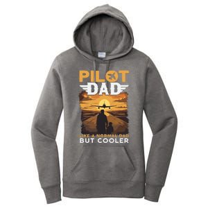 Airplane Pilot Shirts For Men Women Funny Saying Pilot Dad Women's Pullover Hoodie