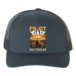 Airplane Pilot Shirts For Men Women Funny Saying Pilot Dad Yupoong Adult 5-Panel Trucker Hat