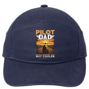 Airplane Pilot Shirts For Men Women Funny Saying Pilot Dad 7-Panel Snapback Hat