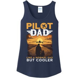 Airplane Pilot Shirts For Men Women Funny Saying Pilot Dad Ladies Essential Tank