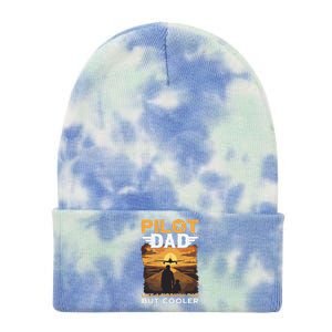 Airplane Pilot Shirts For Men Women Funny Saying Pilot Dad Tie Dye 12in Knit Beanie