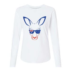 Australia Patriotic Symbol Shirts 26 January Australian Flag Womens Cotton Relaxed Long Sleeve T-Shirt