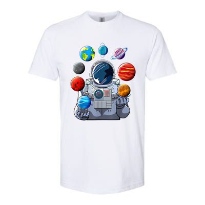 Astronaut Planets Space Moon Galaxy Stars Spaceship Cute Gift Softstyle® CVC T-Shirt