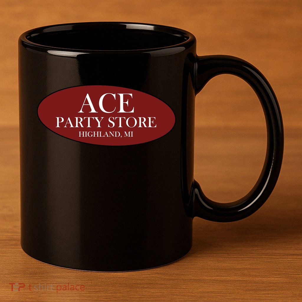 Ace Party Store 11oz C Handle Ceramic Mug
