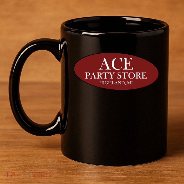 Ace Party Store 11oz C Handle Ceramic Mug