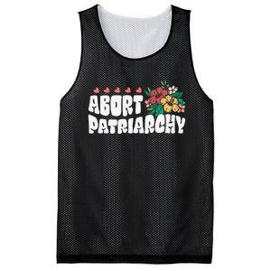 Abort Patriarchy 's Rights Pro Choice Feminist Flower Mesh Reversible Basketball Jersey Tank