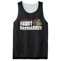 Abort Patriarchy 's Rights Pro Choice Feminist Flower Mesh Reversible Basketball Jersey Tank