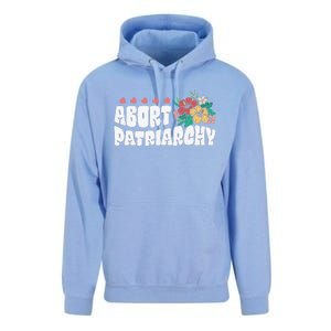 Abort Patriarchy 's Rights Pro Choice Feminist Flower Unisex Surf Hoodie