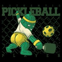 Authentic Pickleball Sport Player Flexfit Unipanel Trucker Cap