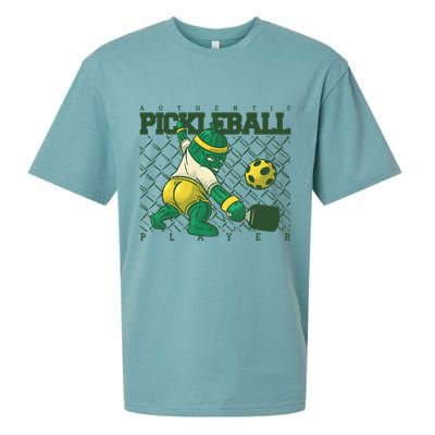 Authentic Pickleball Sport Player Sueded Cloud Jersey T-Shirt