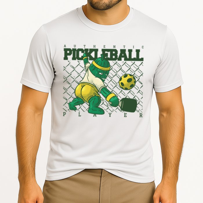 Authentic Pickleball Sport Player Performance Shirt