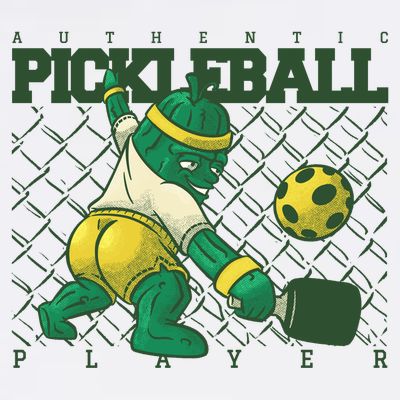 Authentic Pickleball Sport Player T-Shirt
