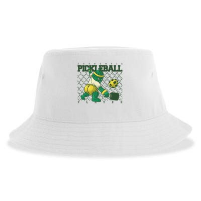 Authentic Pickleball Sport Player Sustainable Bucket Hat