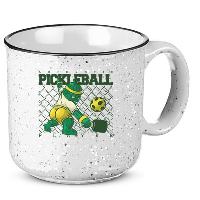 Authentic Pickleball Sport Player 15oz Campfire Ceramic Mug