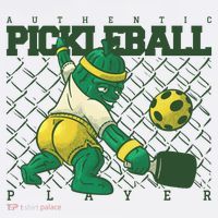 Authentic Pickleball Sport Player Flatbill Hat