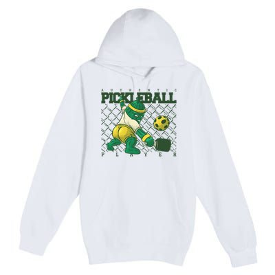 Authentic Pickleball Sport Player Premium Pullover Hoodie