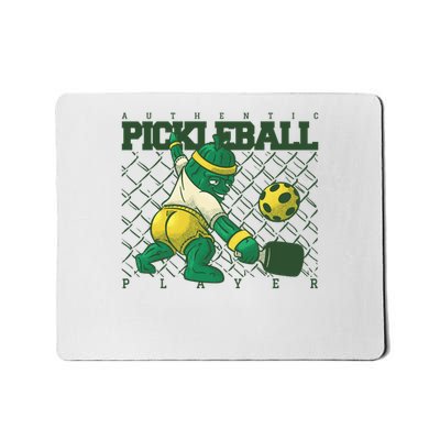 Authentic Pickleball Sport Player Mousepad
