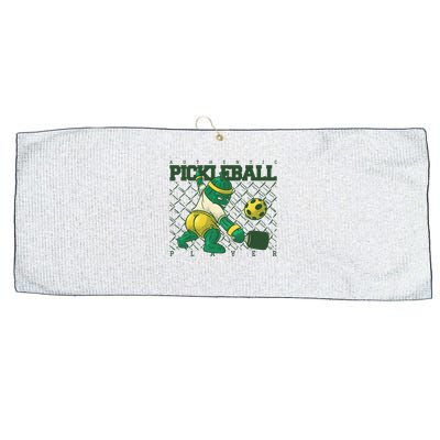 Authentic Pickleball Sport Player Large Microfiber Waffle Golf Towel