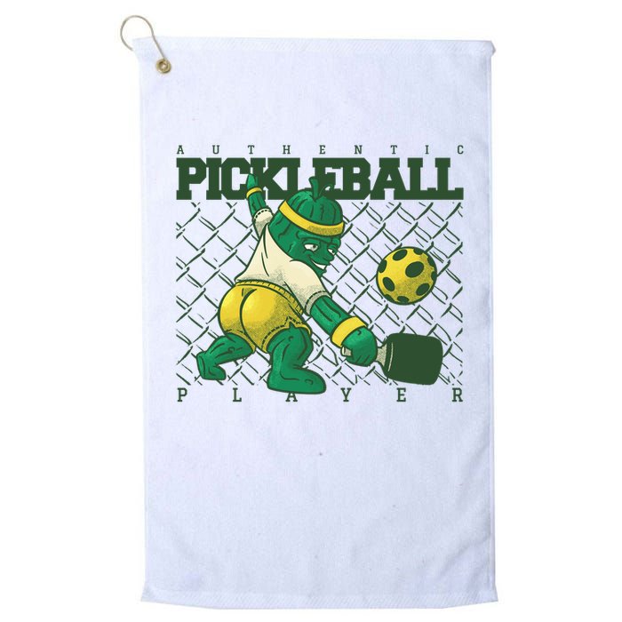 Authentic Pickleball Sport Player Golf Towel
