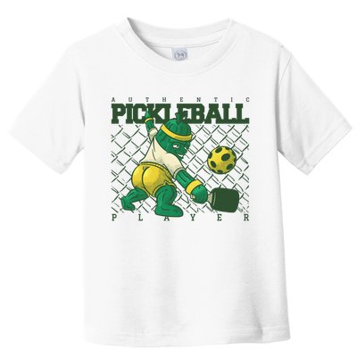 Authentic Pickleball Sport Player Toddler T-Shirt