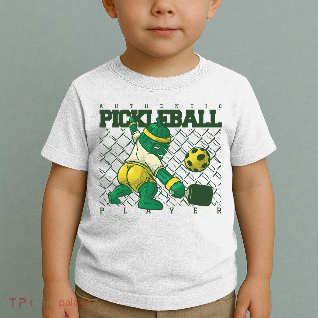 Authentic Pickleball Sport Player Toddler T-Shirt