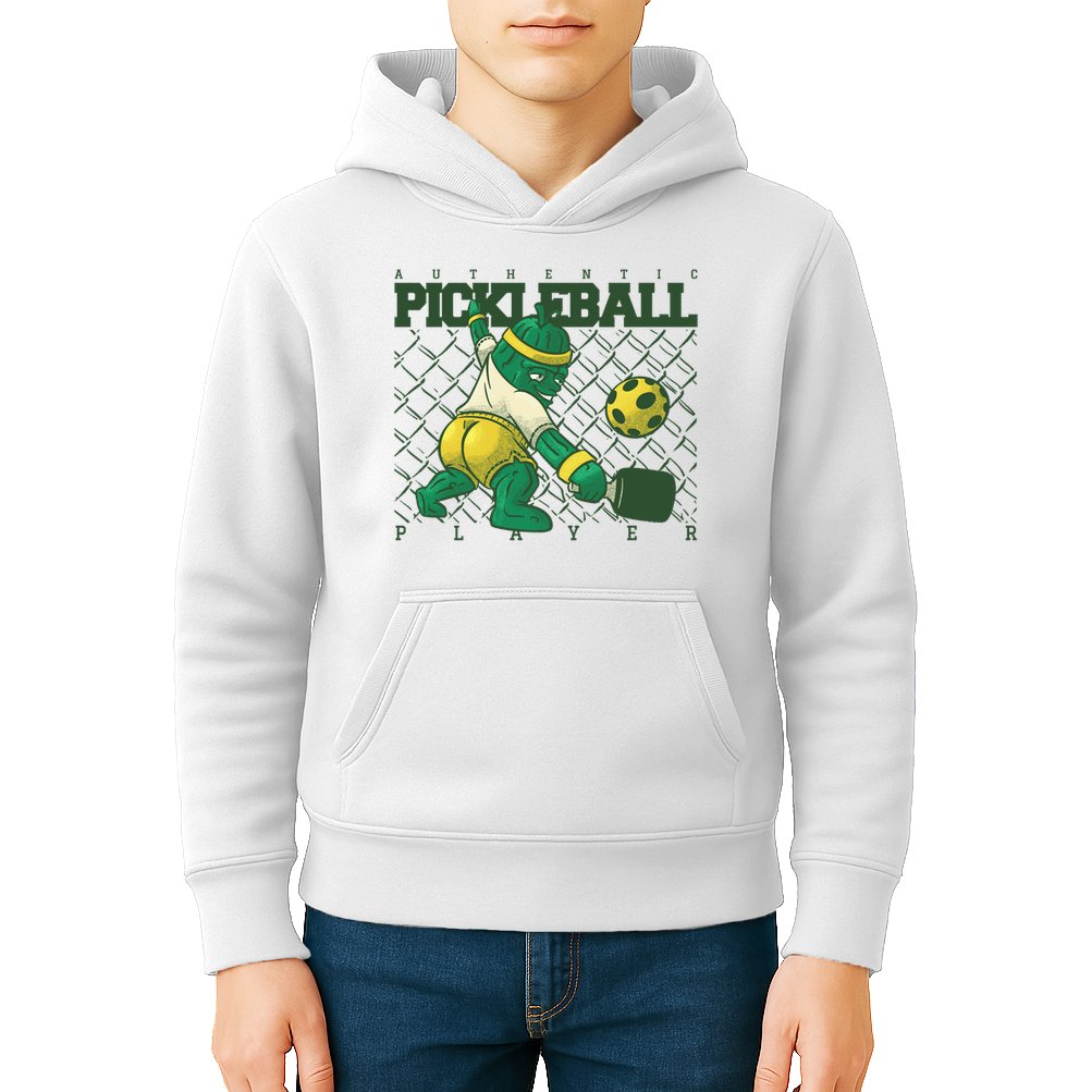 Authentic Pickleball Sport Player Kids Hoodie