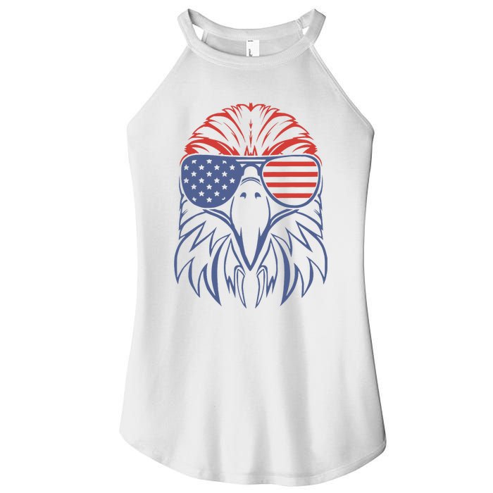 American Patriotic Symbol 4th july American Flag Women’s Perfect Tri Rocker Tank