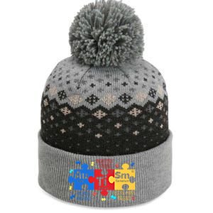 Autism Periodic Table Elets Autism Awareness Meaningful Gift The Baniff Cuffed Pom Beanie