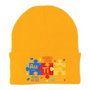 Autism Periodic Table Elets Autism Awareness Meaningful Gift Knit Cap Winter Beanie