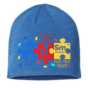 Autism Periodic Table Elets Autism Awareness Meaningful Gift Sustainable Beanie