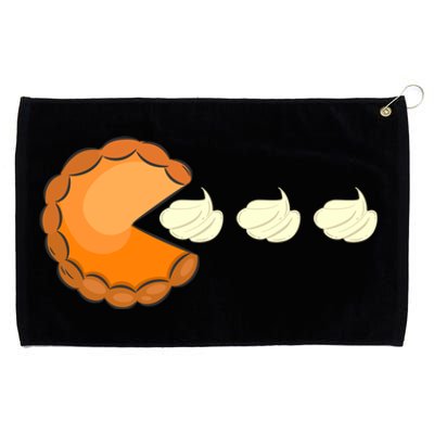 Apple Pie Thanksgiving Day Funny Gift Grommeted Golf Towel