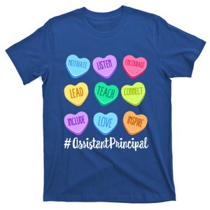 Assistant Principal Teacher Valentine's Day Pastel Heart Great Gift T-Shirt