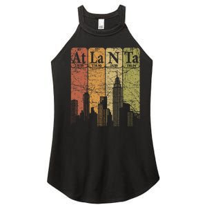 Atlanta Periodic Table Elements Atlanta Skyline Women’s Perfect Tri Rocker Tank